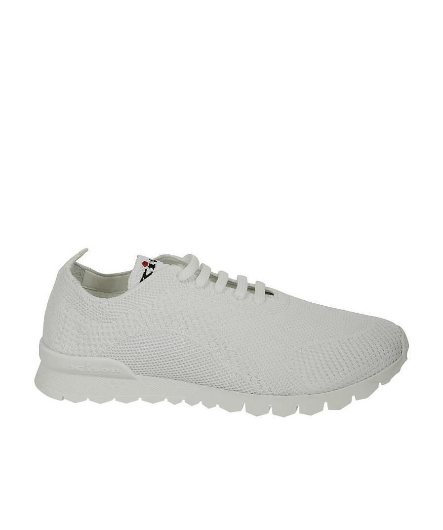 Kiton Mesh Low-top Trainers In Gray