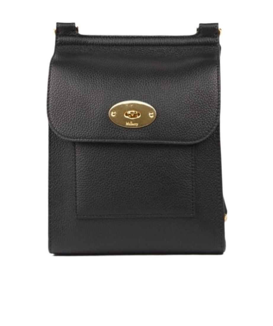 Mulberry Antony N Classic Grain Shoulder Bag In Black