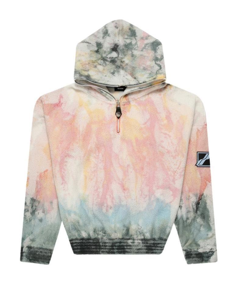 We11 Done Tie-dyeing Design Sweater In Gray