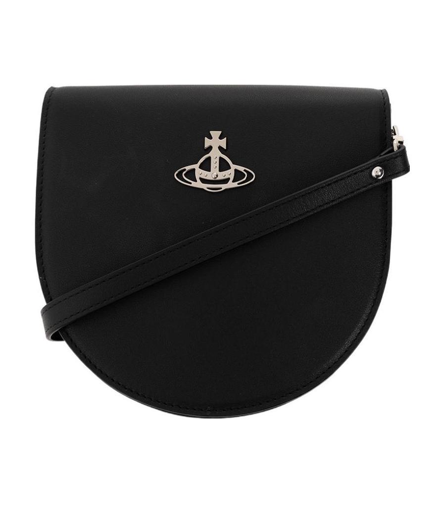 Vivienne Westwood Orb-detail Shoulder Bag In Black