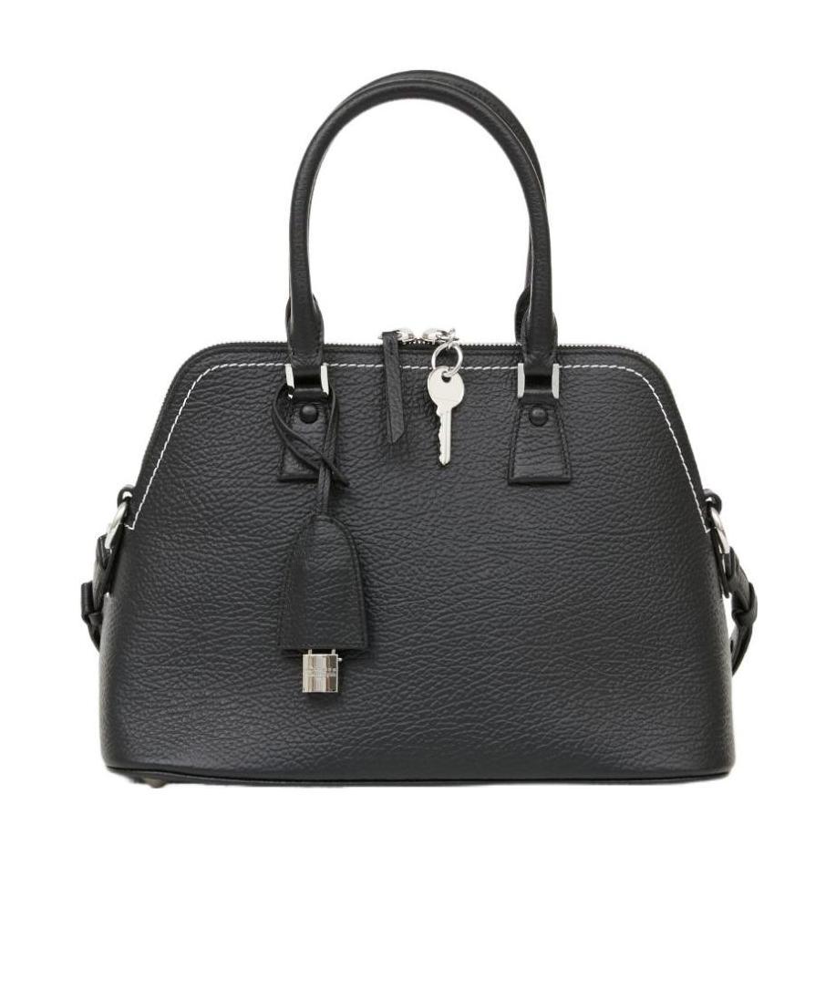 Maison Margiela 5ac Classique Medium Unisex Black In Black