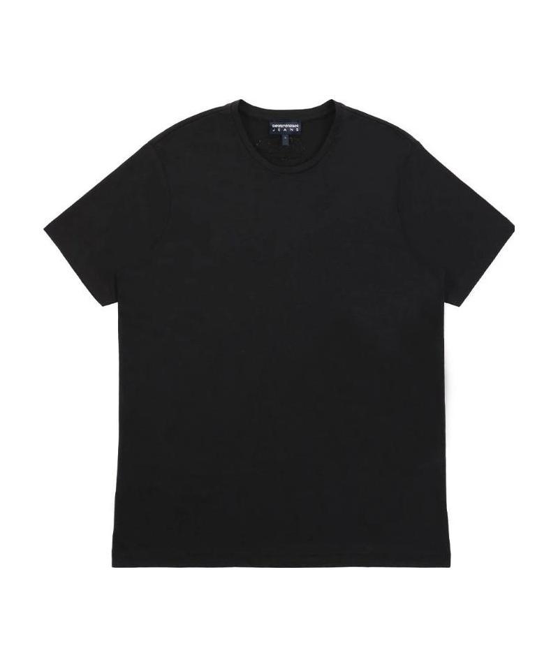 Emporio Armani T-shirt With Round Neck In Black