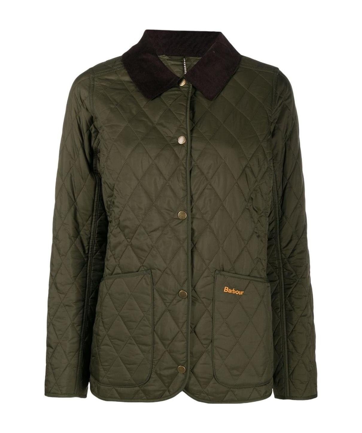 Barbour Annandale Quilted Womens Jacket In Brown