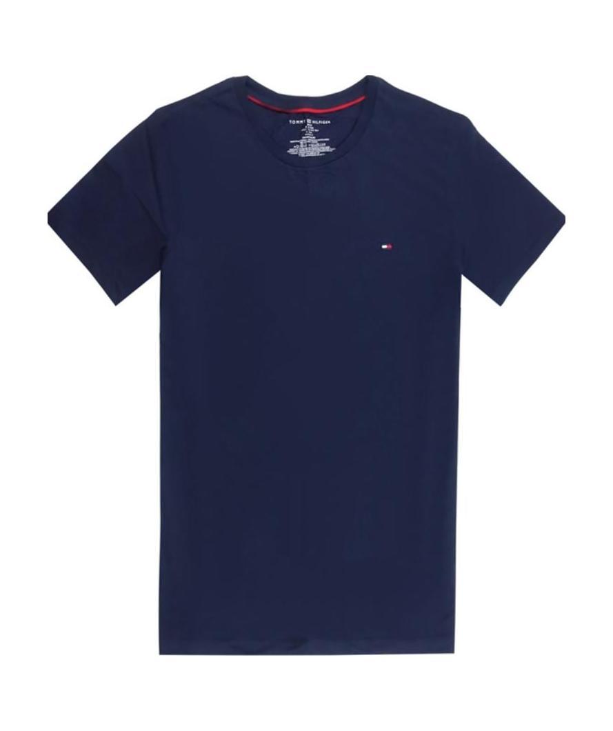 TOMMY HILFIGER T-SHIRT WITH ROUND NECK AND SHORT SLEEVES
