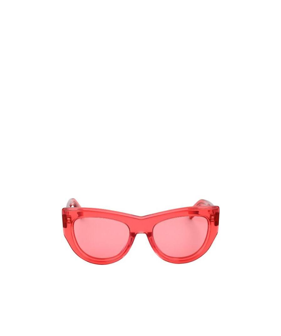 Kenzo Logo Sunglasses In Pink