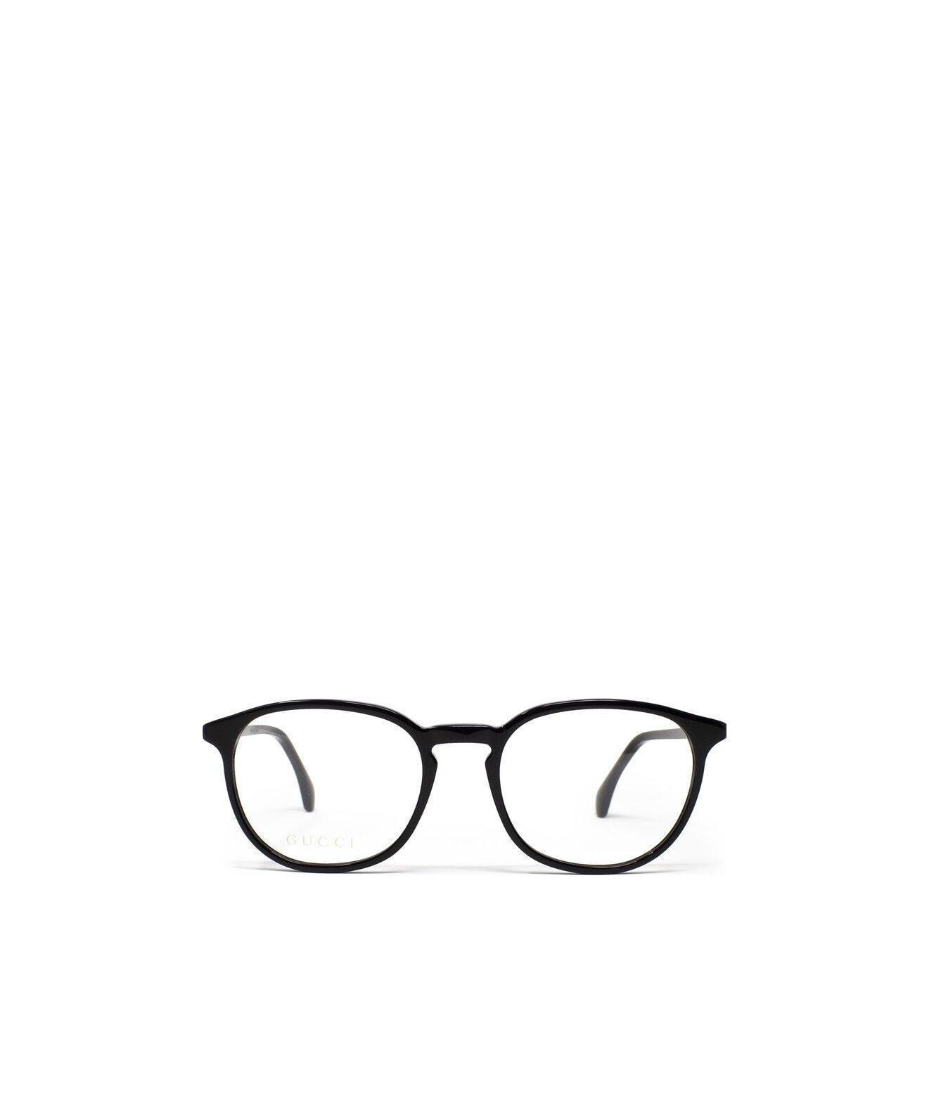 Gucci Round Frame Glasses In Black