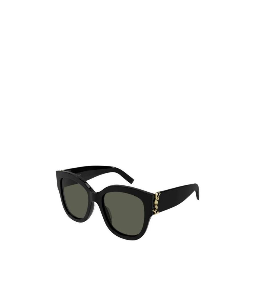 Saint Laurent Oversized Square-frame Sunglasses In Gray