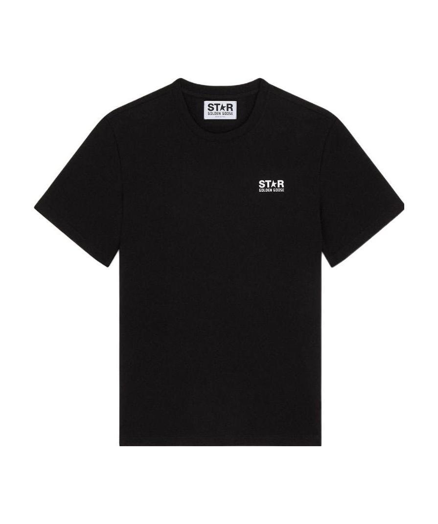 Golden Goose Classic Black T-shirt In Black