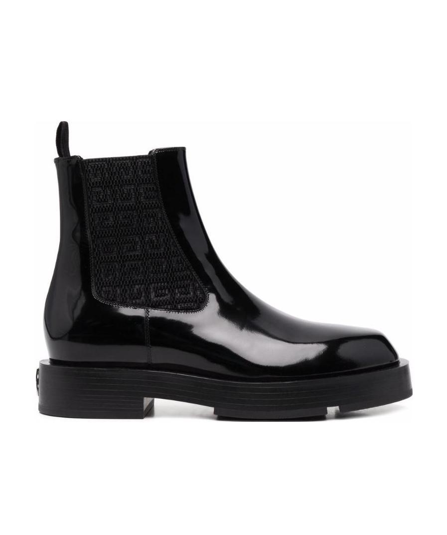 GIVENCHY GIVENCHY ROUND TOE ANKLE BOOTS