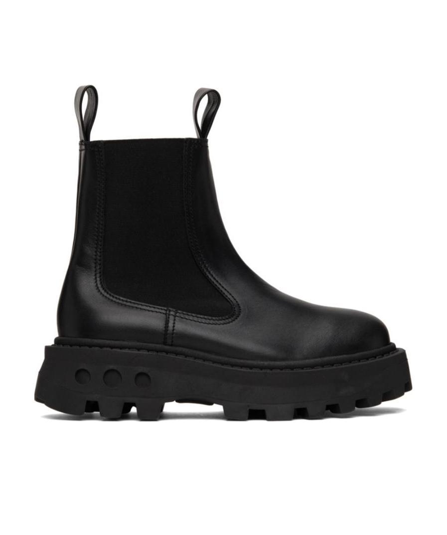 Simon Miller Round Head And Ankle Boots In Black