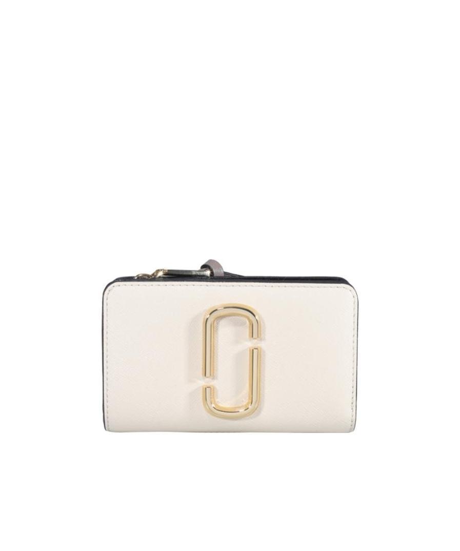 Marc Jacobs The Snapshot Compact Wallet In White
