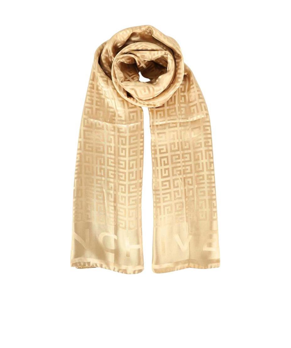 Givenchy Logo Details Scarf In Nude