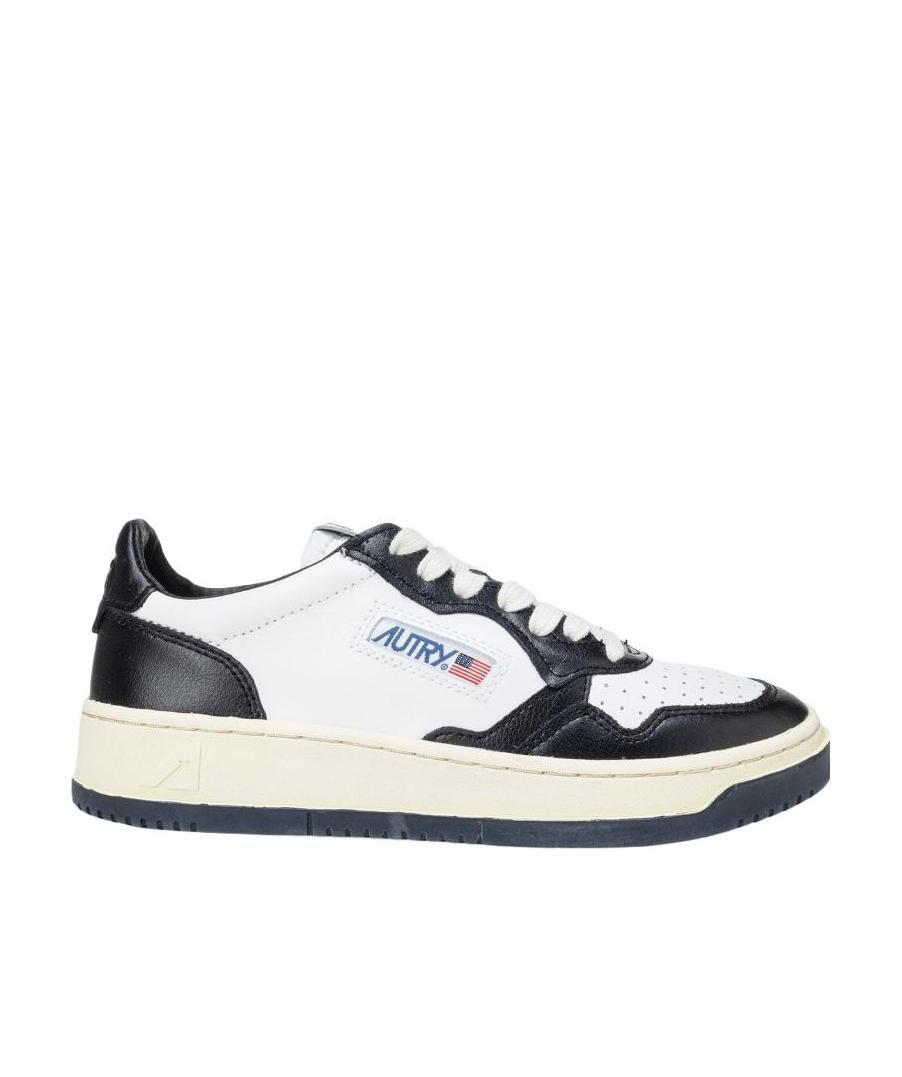 Shop Autry Action Two-tone Sneakers In Black