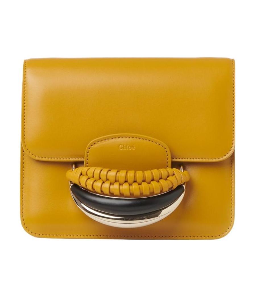 Chloé Chloe Kattie Leather Crossbody In Brown