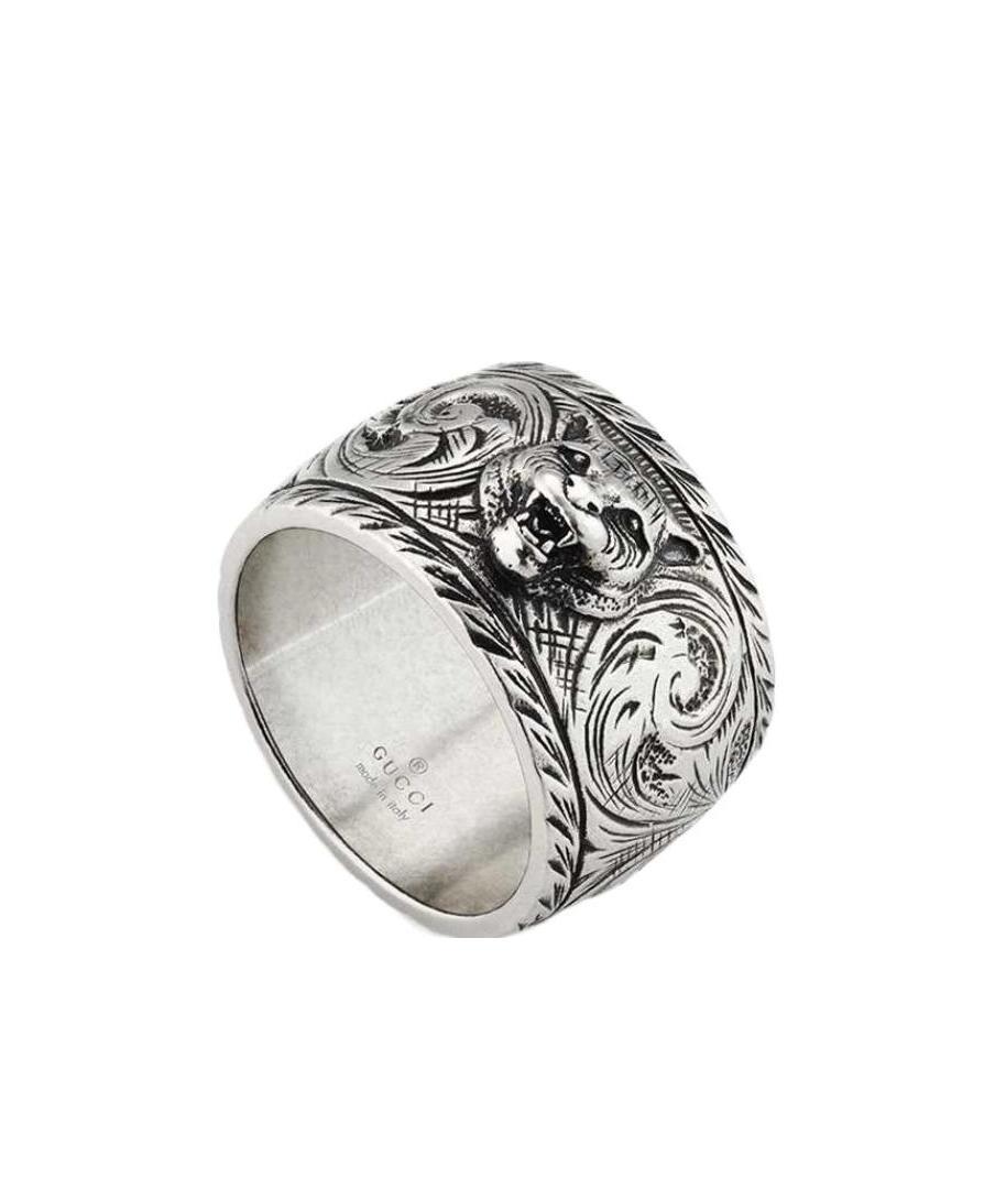 Gucci Logo Ring In White