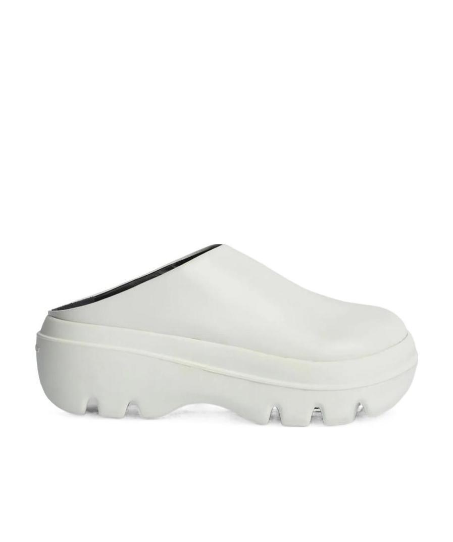 Proenza Schouler Leather Muller Shoes In White