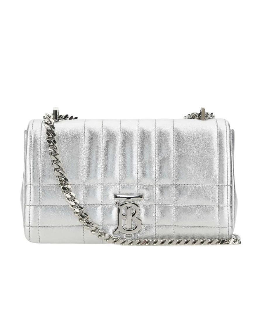 Burberry Mini Lola Crossbody Bag In White