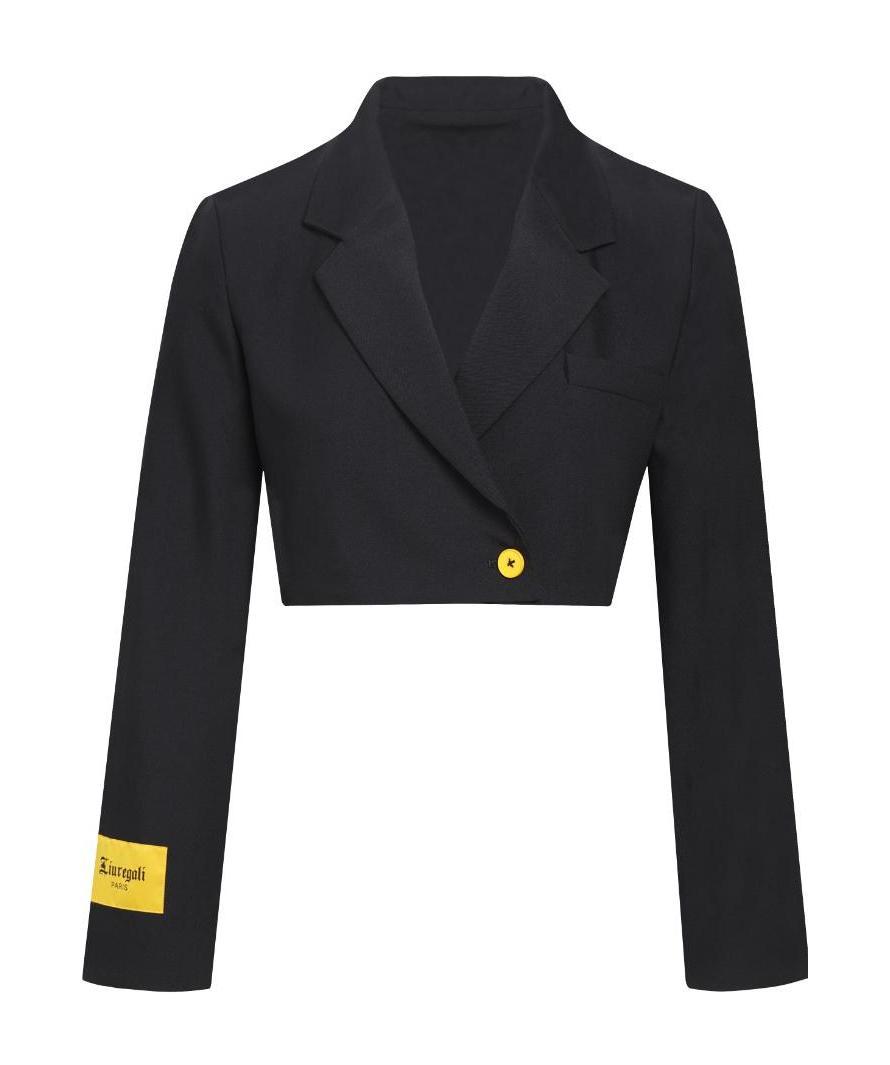 Liuregali Short Suit Coat In Black