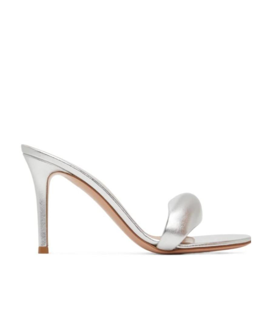 Gianvito Rossi Bijoux 90mm Crystal-embellished Mules In White