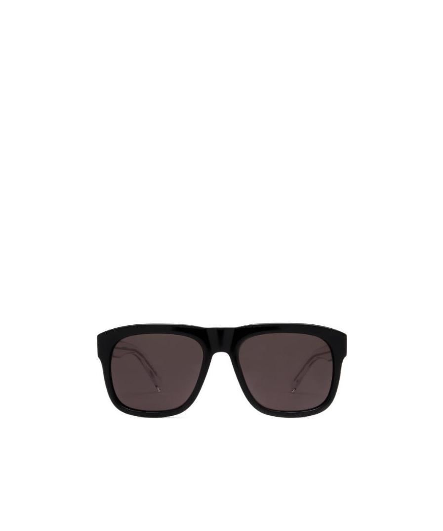 Saint Laurent Wayfarer-frame Sunglasses In Brown