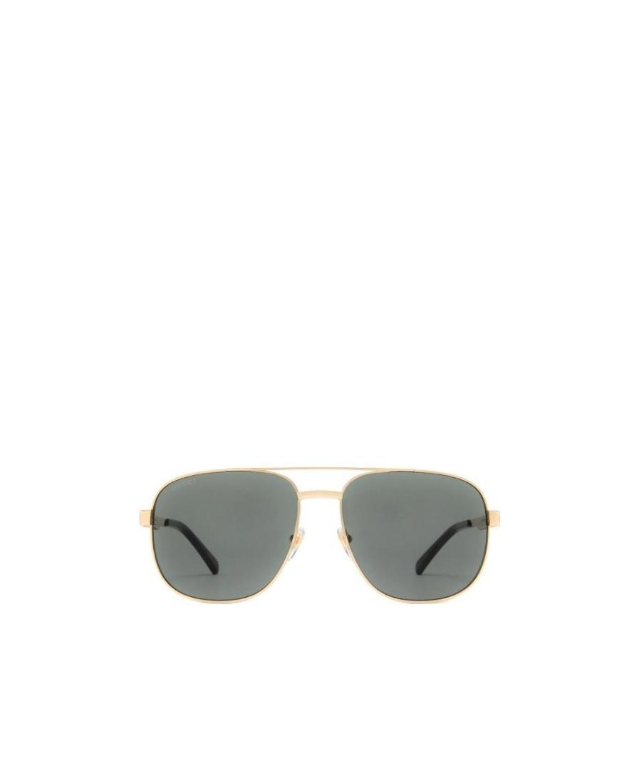 Gucci Square-frame Tinted Lenses In Blue