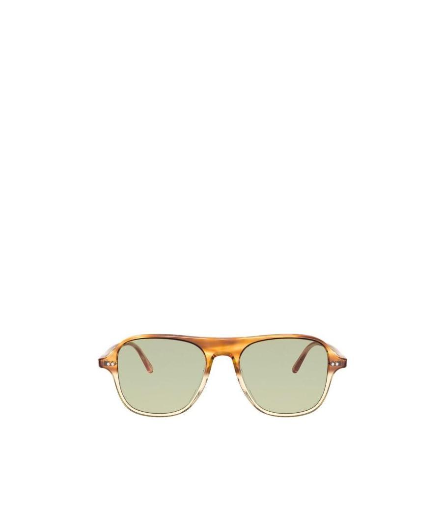 Oliver Peoples Geometric Frame Sunglasses