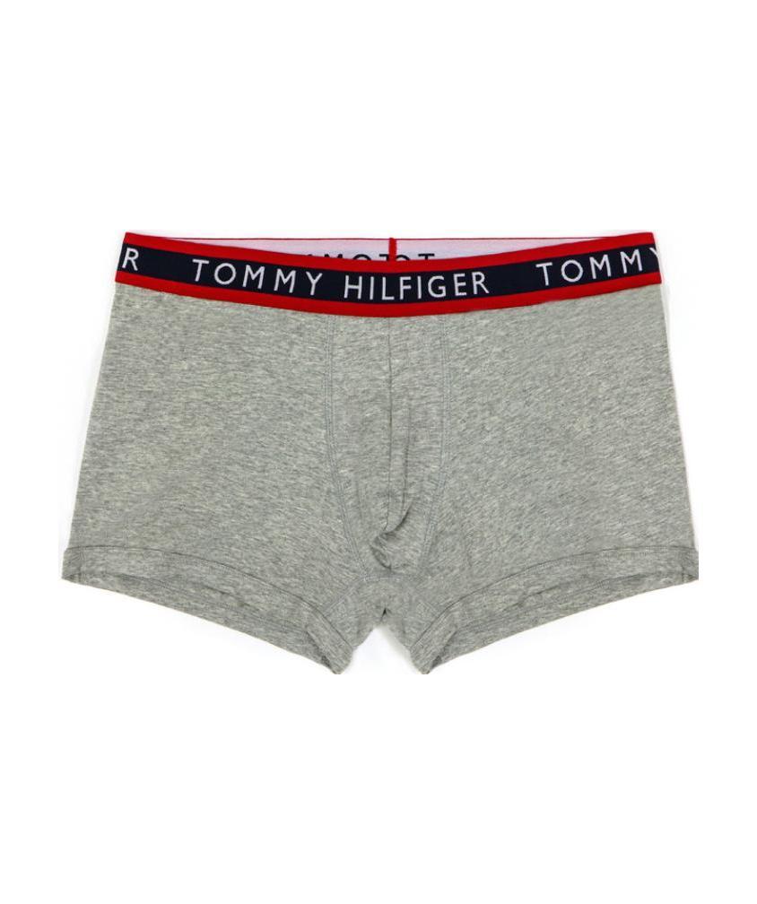 Tommy Hilfiger Collision Color Logo Panties In Gray