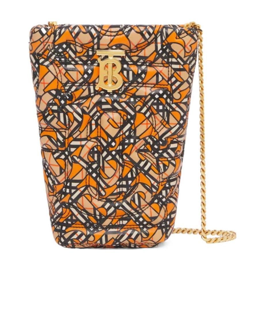 Burberry Micro Lola Monogram-print Bucket Bag In Multicolor