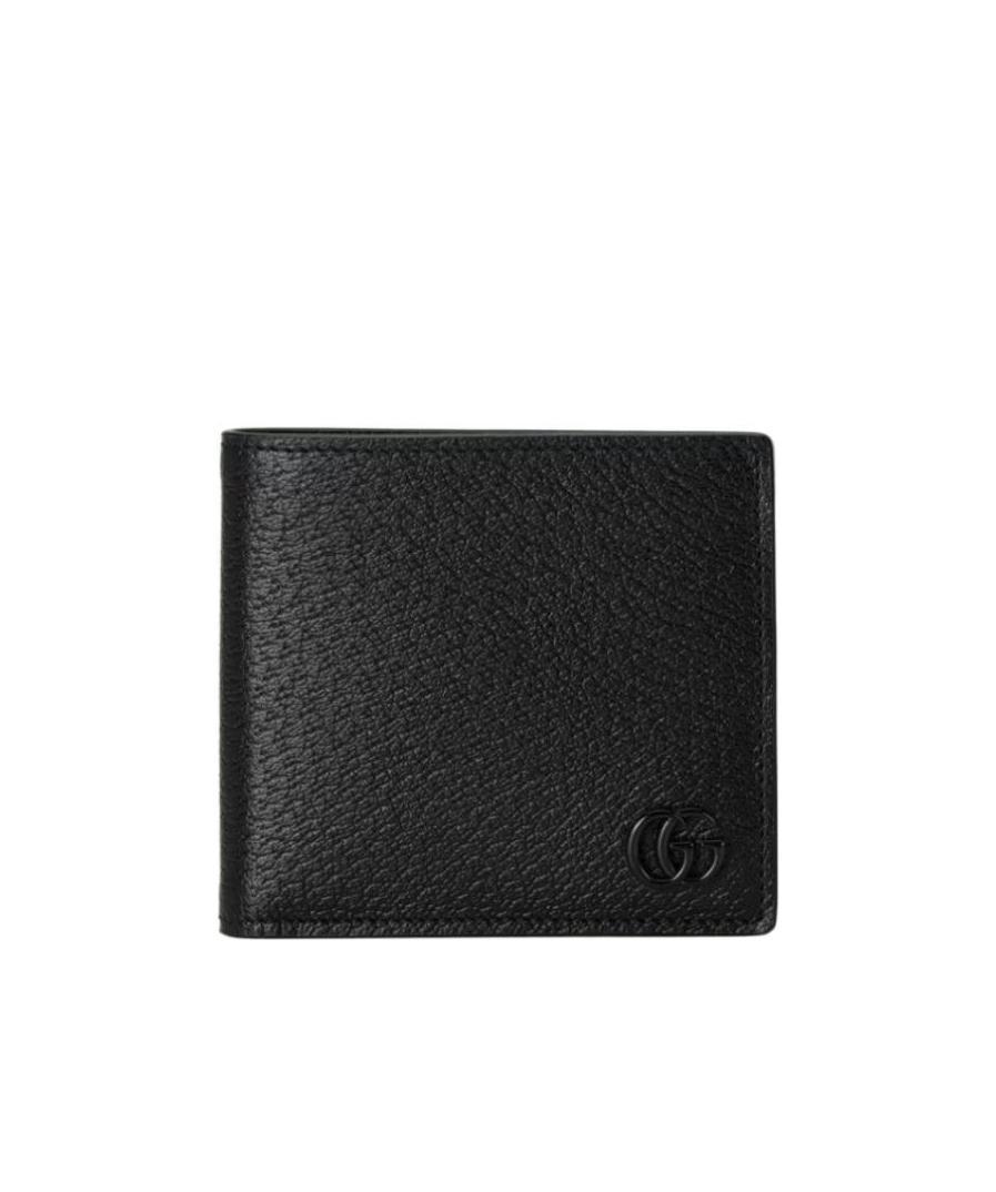 Shop Gucci Gg Marmont Bi-fold Wallet In Black