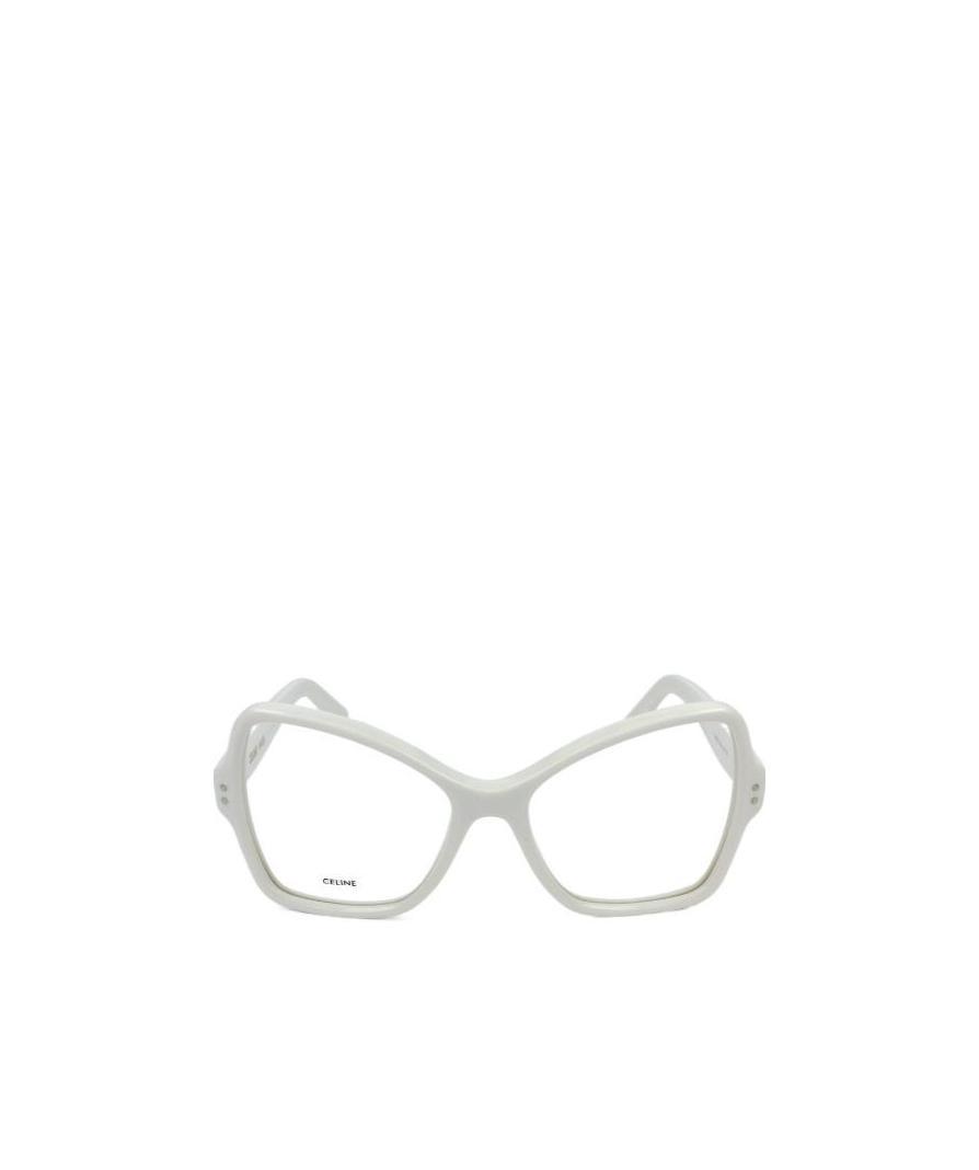 Celine Logo Flat Mirror In White