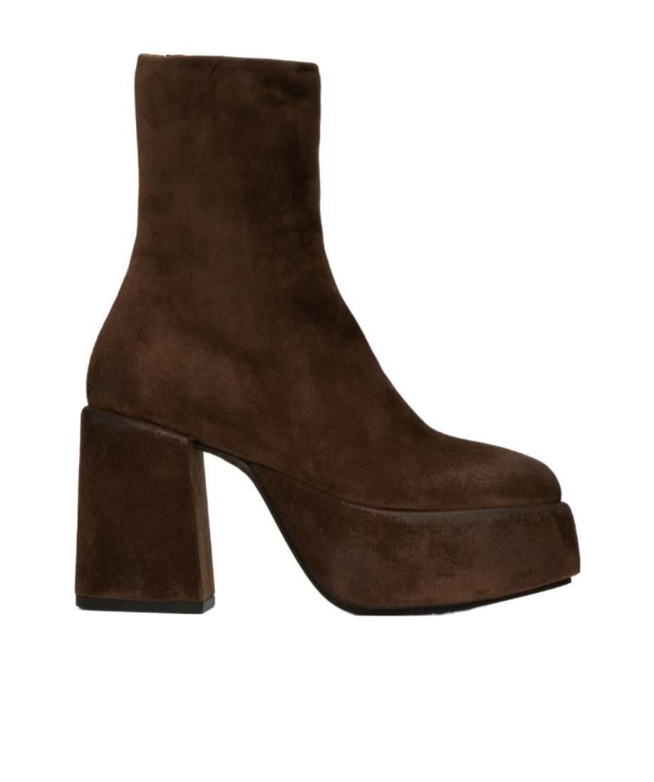 MARSÈLL 100MM PLATFORM-SOLE BOOTS