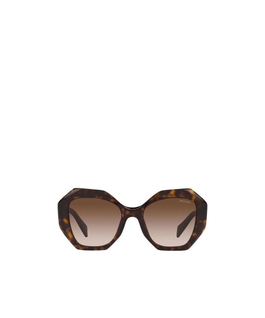 Prada Oversize-frame Gradient Sunglasses In Multicolor