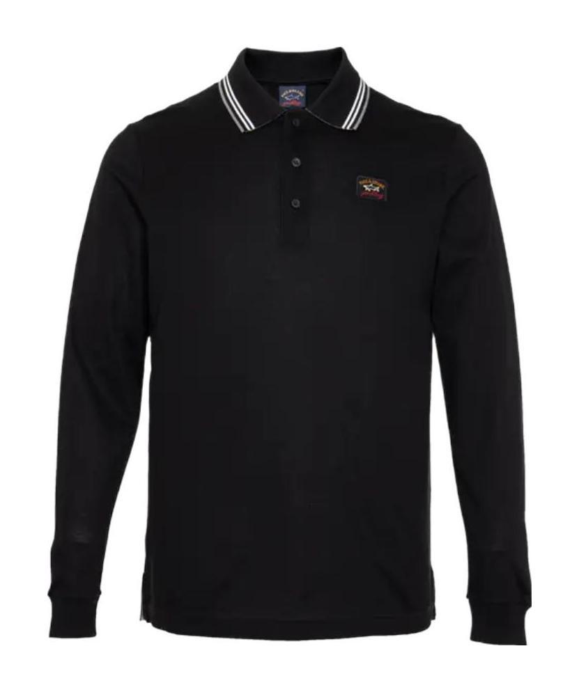 PAUL & SHARK LOGO DETAILS POLO SHIRT
