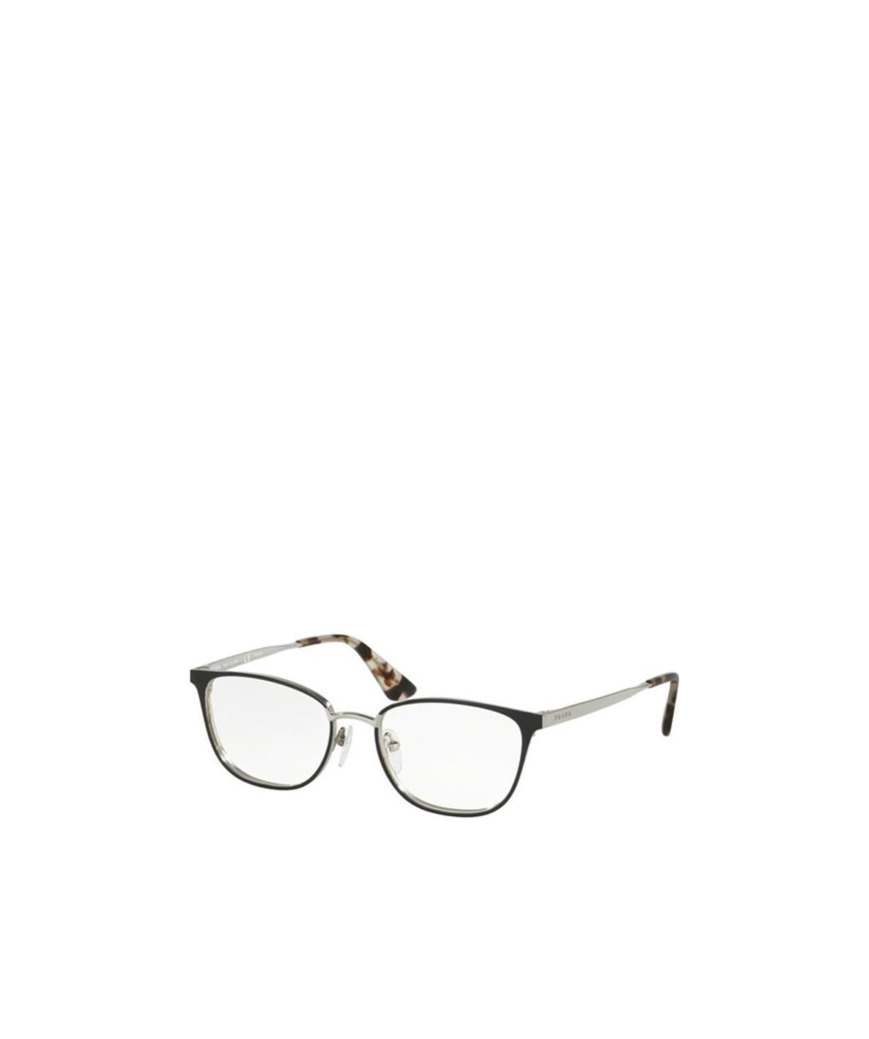 Prada Logo Flat Mirror In White