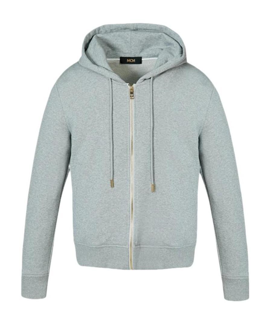 Mcm Hooded Casual Jacket In Gray