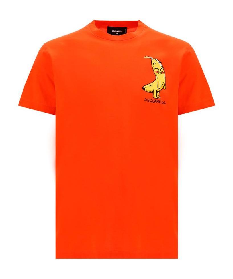 Dsquared2 Logo Banana Character-print T-shirt