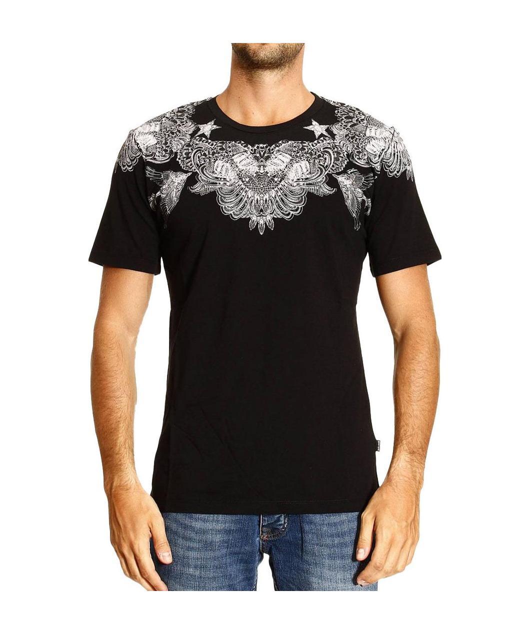 Just Cavalli Printed T-shirt In Black