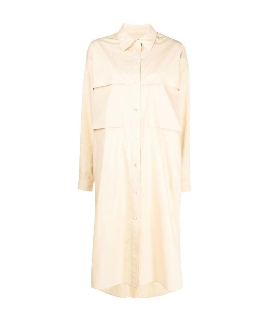 LEMAIRE LONG-SLEEVE COTTON SHIRTDRESS 