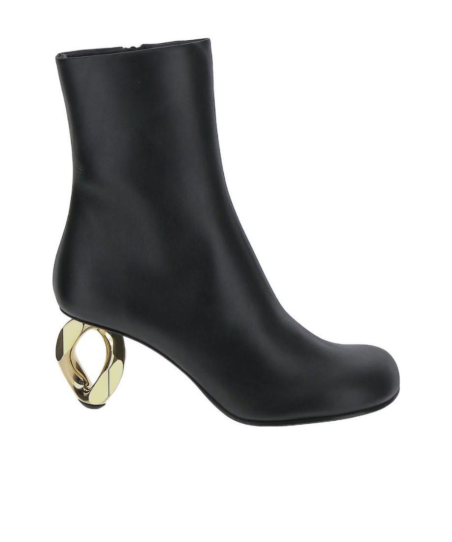 JW ANDERSON CHAIN MID-HEEL BOOTS 