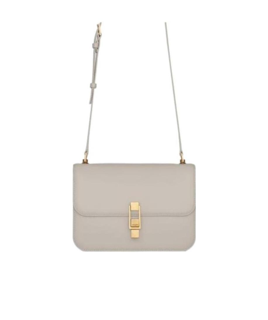 Saint Laurent Le Carré Satchel In White
