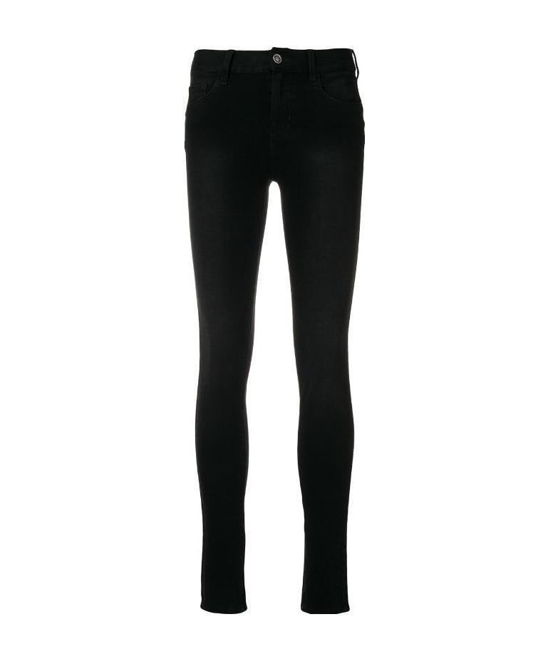 Shop Liu •jo Second Skin Jeans In Black