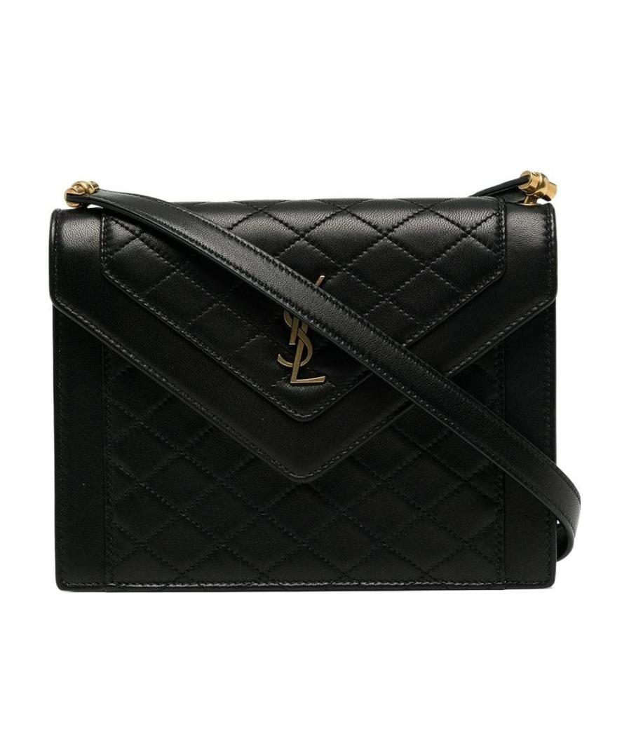 Saint Laurent Gaby Shoulder Bag In Black