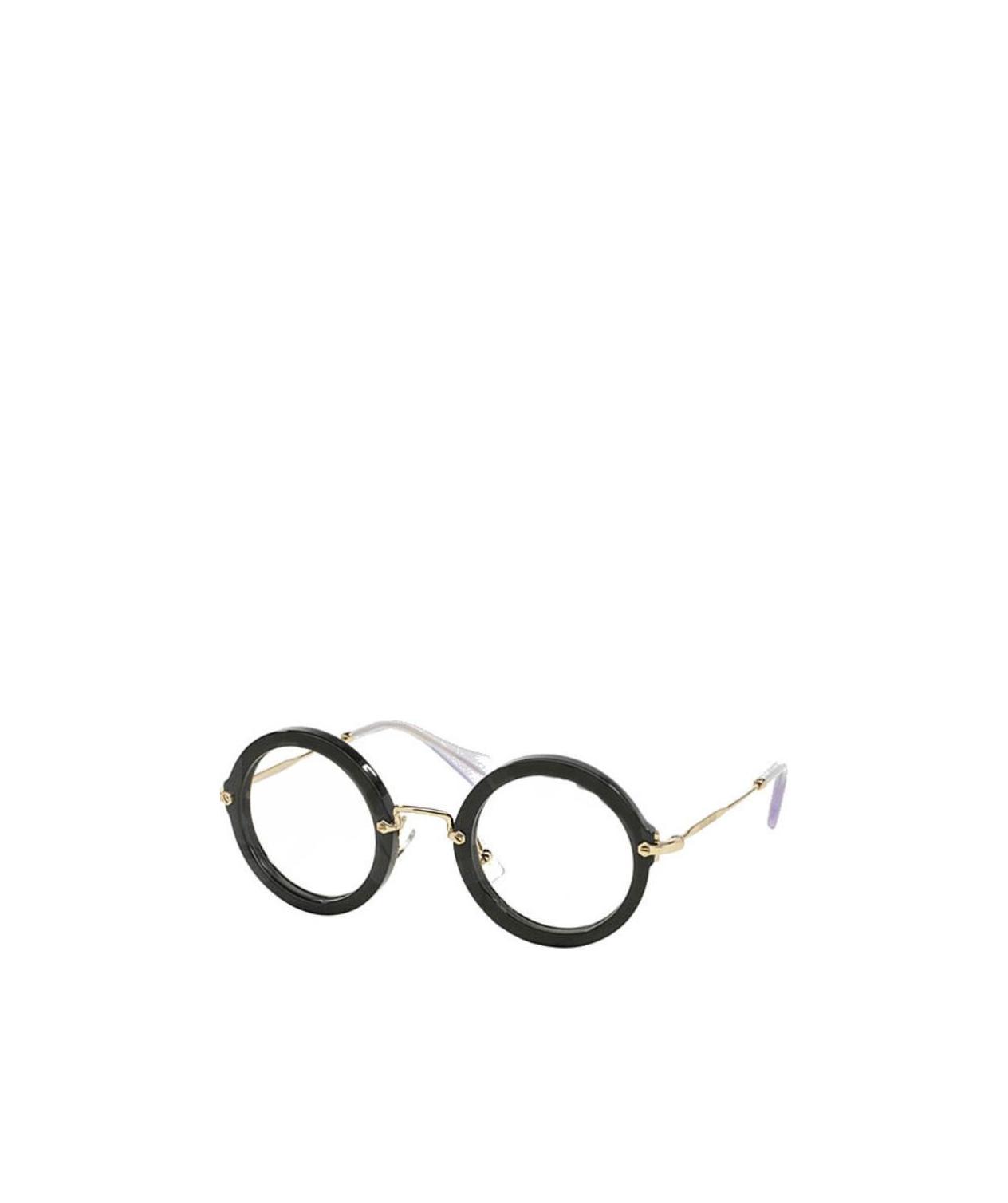 Miu Miu Logo Flat Mirror In Black