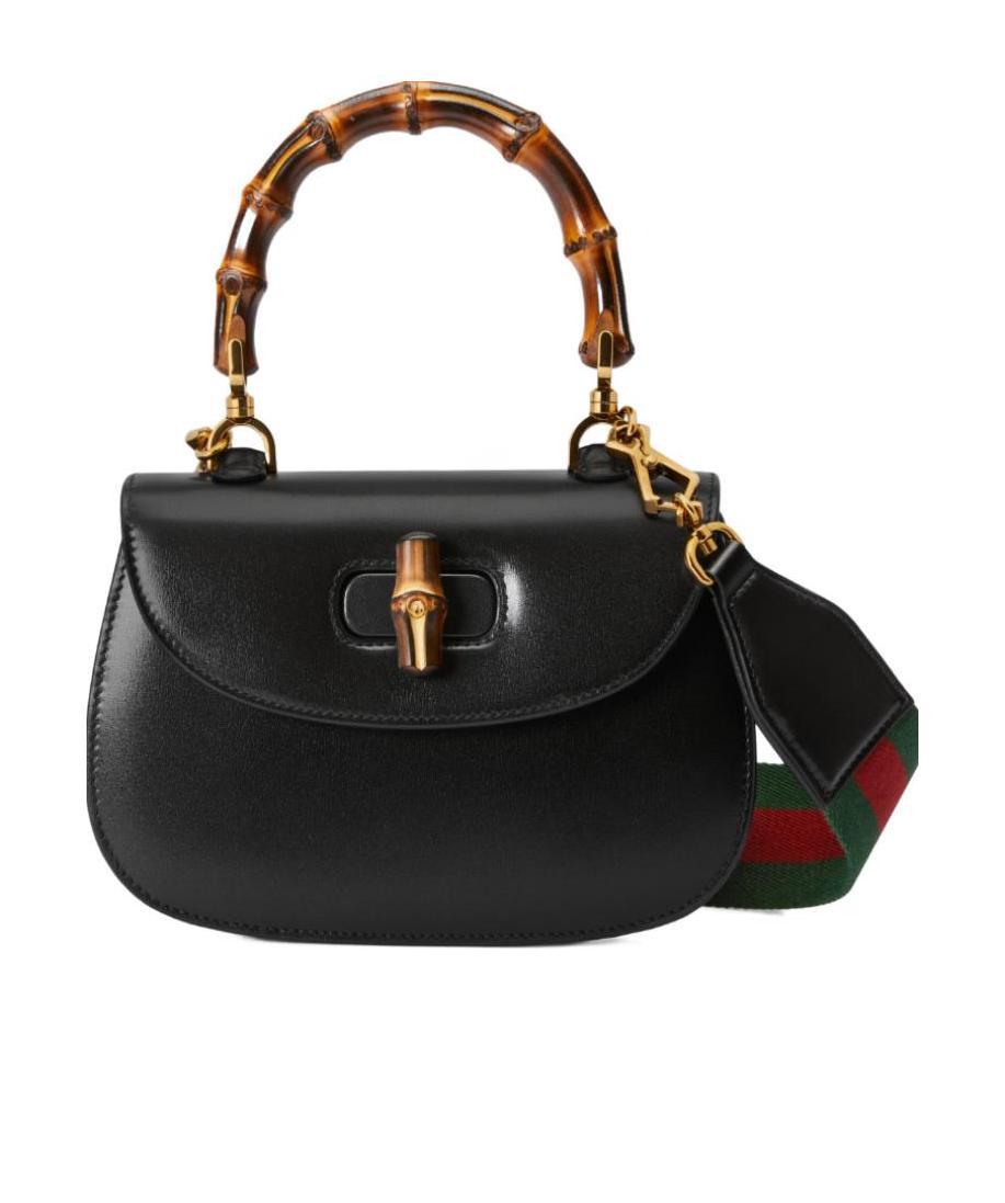 Gucci 1947 Top Handle Tote Bag In Black