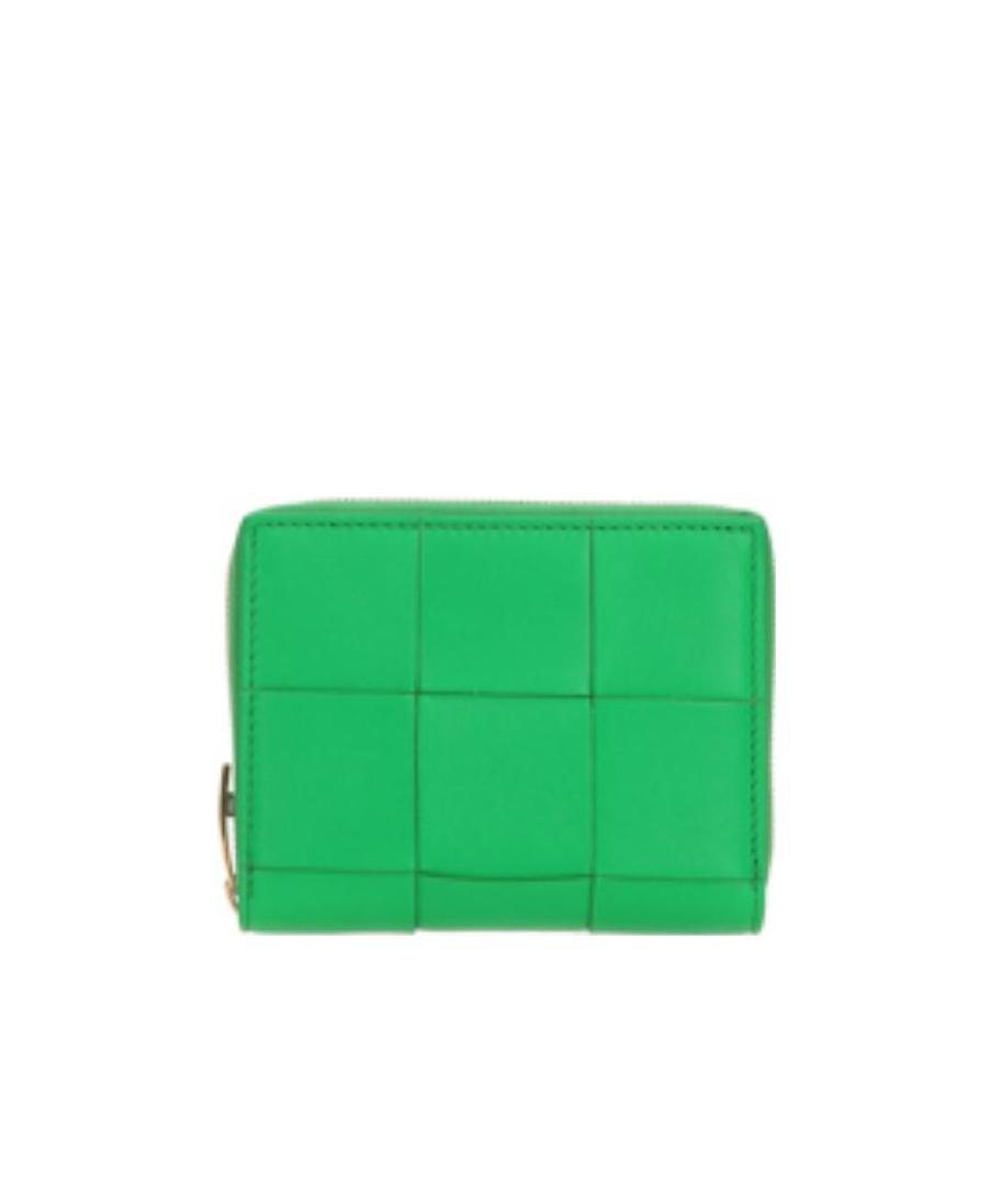 Bottega Veneta Intrecciato All Around-zip Wallet In Green