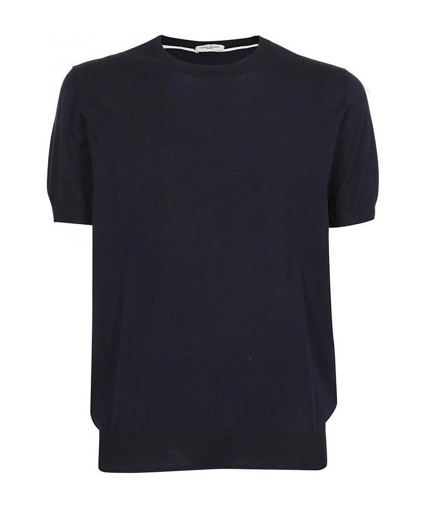 Paolo Pecora Crewneck T-shirt In Black