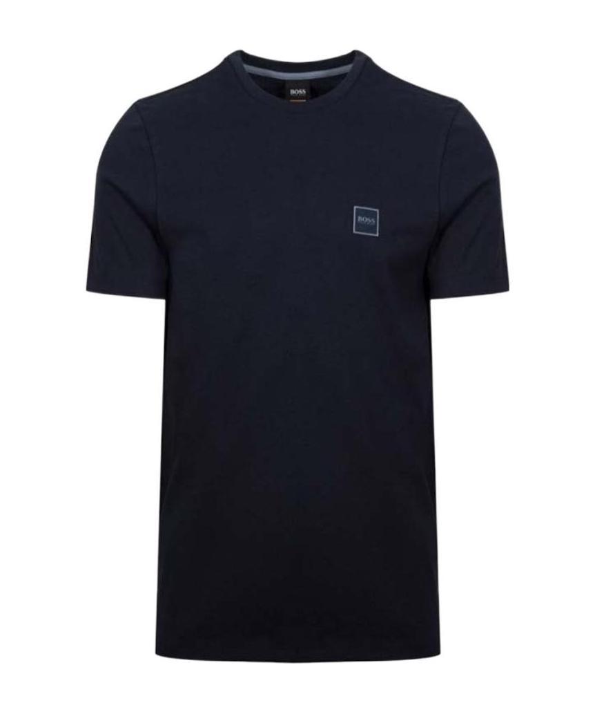 Hugo Boss Round-necked T-shirt In Black