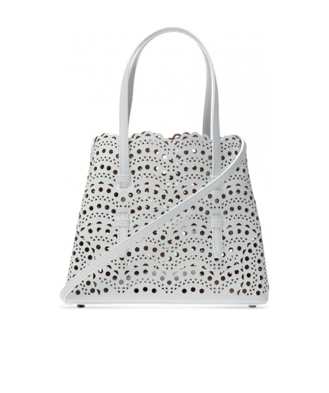 ALAÏA LASER CUT DETAILING TOTE