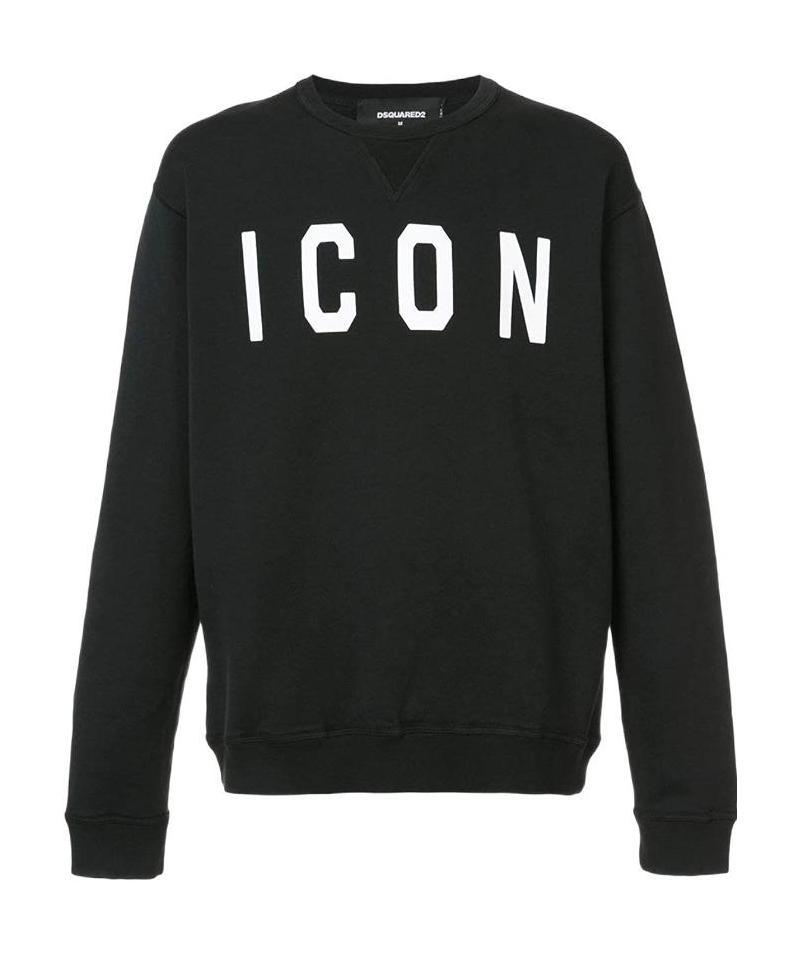Dsquared2 Logo Sweater In Black