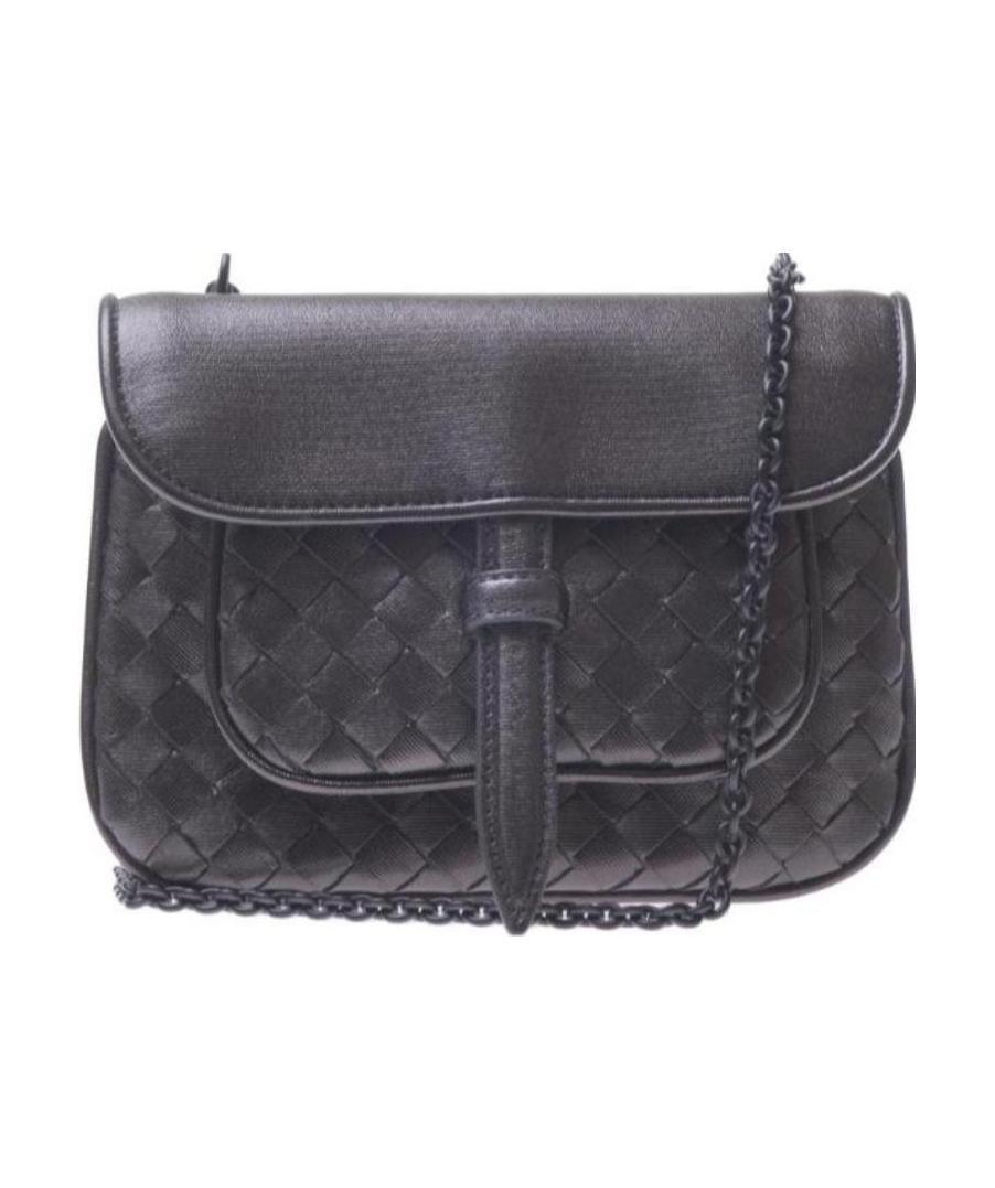 BOTTEGA VENETA LOGO SHOULDER BAG